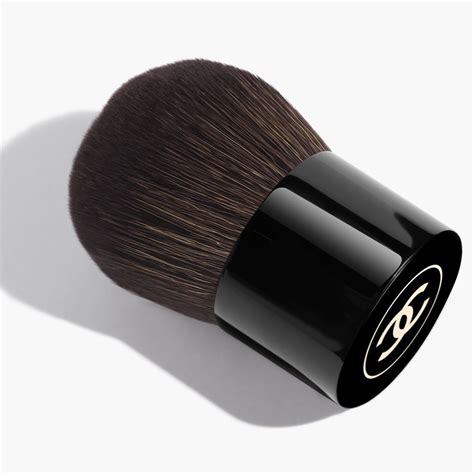 chanel makeup brushes|chanel oversize kabuki brush.